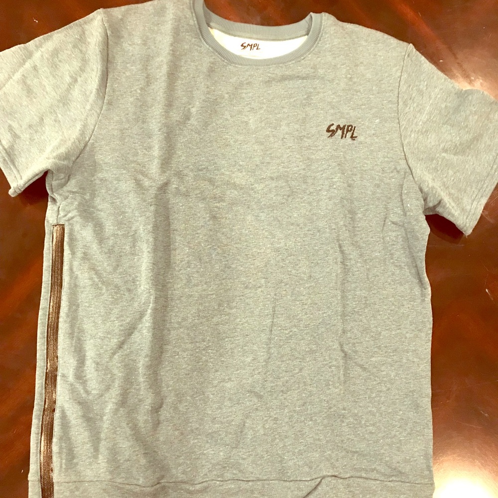 SMPL Industries Fleece Longline Shirt XXL
